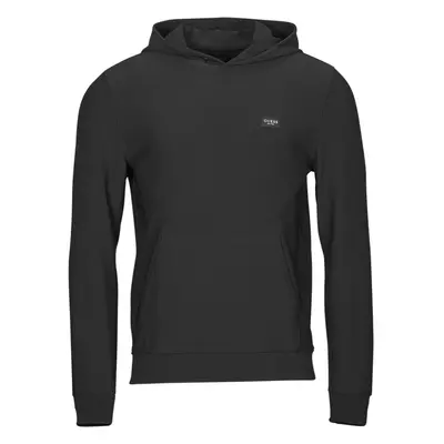 Guess TECH STRETCH HOODIE SWEATSHIRT Pulóverek Fekete