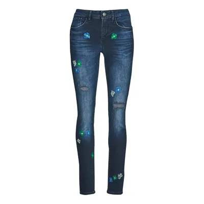 Desigual DENIM BRUSELAS Egyenes szárú farmerek Kék