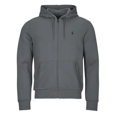 Polo Ralph Lauren SWEATSHIRT ZIPPE EN DOUBLE KNIT TECH Pulóverek Szürke