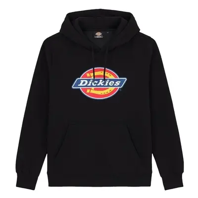 Dickies Icon Logo Hooded Sweatshirt - Black Pulóverek Fekete