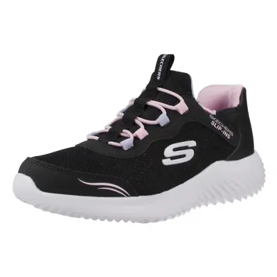 Skechers BOUNDER - SIMPLE CUT SLIP-INS Divat edzőcipők Fekete