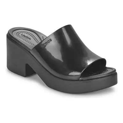 Crocs BROOKLYN HEEL Papucsok Fekete