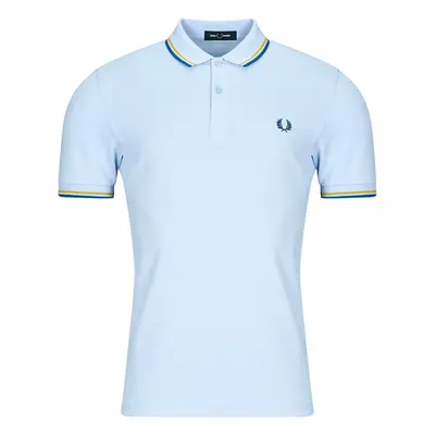 Fred Perry TWIN TIPPED Rövid ujjú galléros pólók Kék