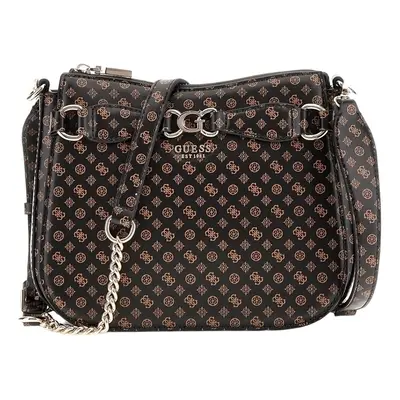 Guess ARLENA LOGO CROSSBODY HOBO Válltáskák Barna