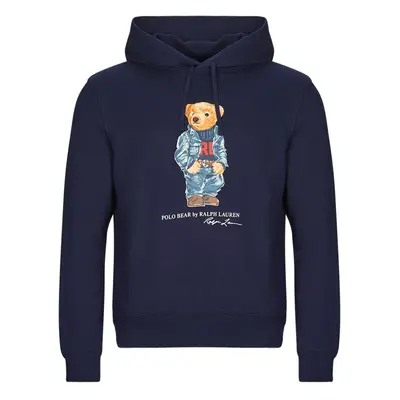 Polo Ralph Lauren SWEATSHIRT CAPUCHE POLO BEAR RALPH LAUREN Pulóverek Tengerész