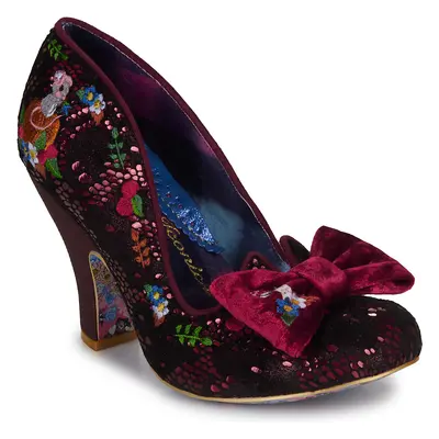 Irregular Choice ALL FRIENDS TOGETHER Félcipők Bordó