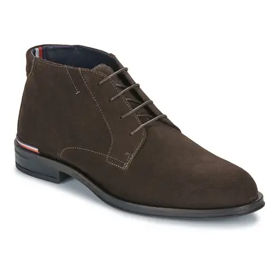 Tommy Hilfiger CORE RWB HILFIGER SUEDE L BOOT Csizmák Barna