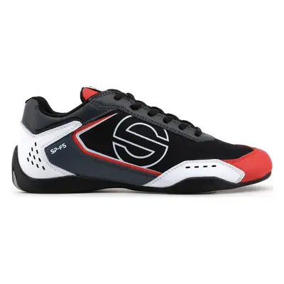 Sparco Sp-f5 - Black/White/Red Divat edzőcipők Fekete