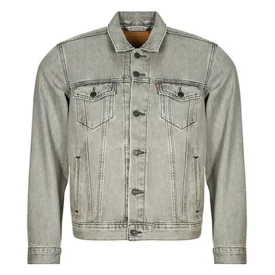 Levis THE TRUCKER JACKET Farmerkabátok Szürke