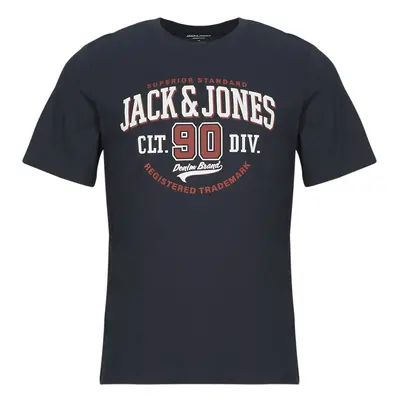 Jack & Jones JJELOGO Rövid ujjú pólók Tengerész