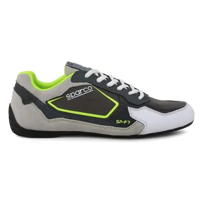 Sparco Sp-f7 - Grey/Green Fluor Divat edzőcipők Szürke