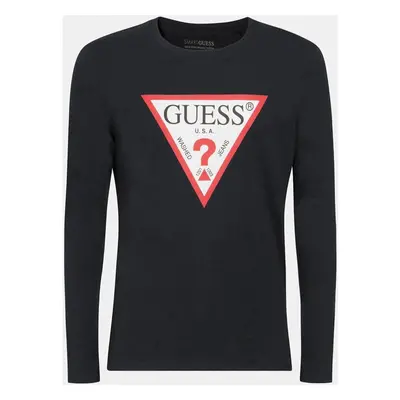 Guess M2YI31 I3Z14 Hosszú ujjú pólók Fekete