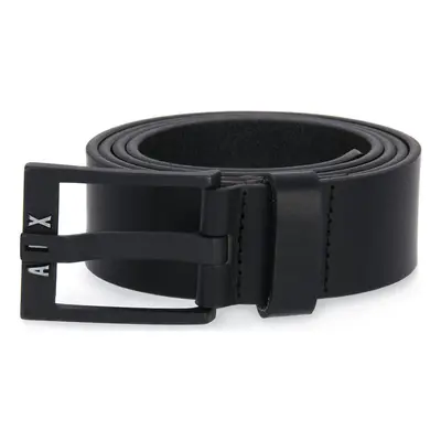 EAX ARMANI 20 TONGUE BELT Övek Fekete