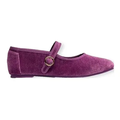 Paez Mary Jane W - Velvet Amethyst Balerina cipők / babák Lila