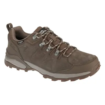 Jack Wolfskin Refugio Texapore Low M Túracipők Barna