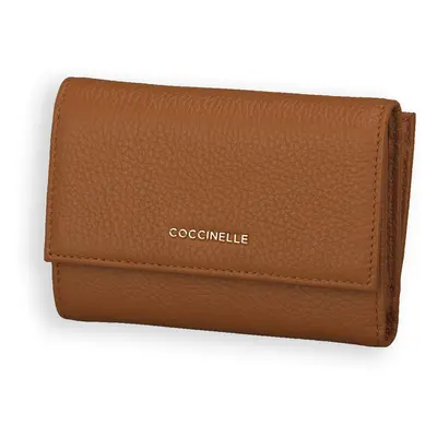 Coccinelle W12 METALLIC SOFT Pénztárcák Barna