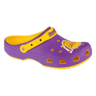 Crocs Classic NBA LA Lakers Clog Mamuszok Citromsárga