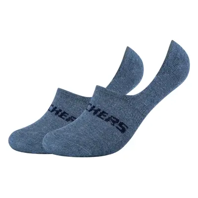 Skechers 2PPK Mesh Ventilation Footies Socks Kiegészítők Kék