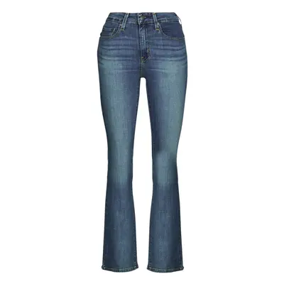 Levis 725 HIGH RISE BOOTCUT Bootcut farmerek Kék