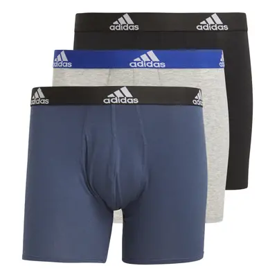 adidas adidas Logo Boxer Briefs 3 Pairs Boxerek Fekete