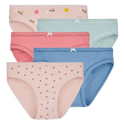 Petit Bateau LOT CULOTTE X5 Bugyik Sokszínű