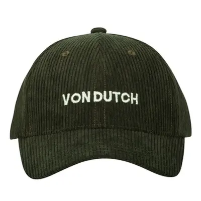 Von Dutch CASQUETTE BASEBALL VELOURS COTELE BRODERIE Baseball sapkák Zöld