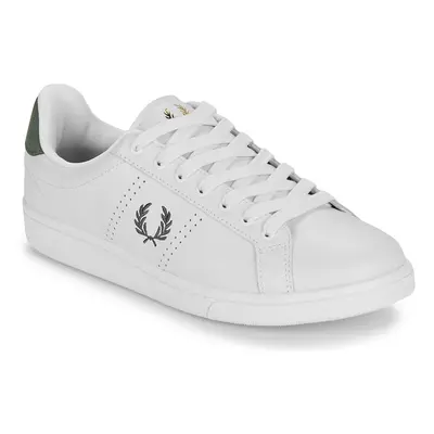 Fred Perry B721 LEATHER Rövid szárú edzőcipők Fehér