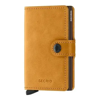 Secrid Miniwallet Vintage - Ochre Pénztárcák Barna