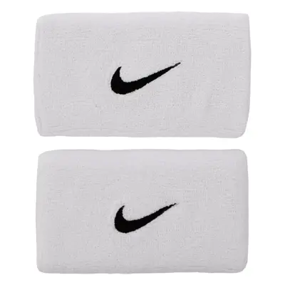 Nike Swoosh Doublewide Wristbands Sport kiegészítők Fehér