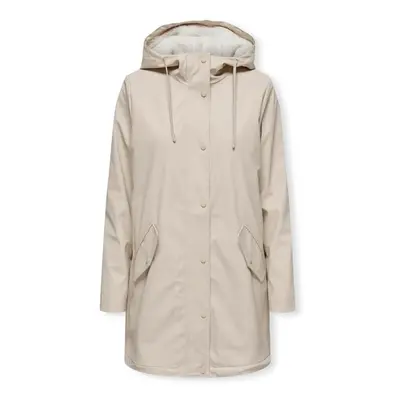 Only Noos Sally Jacket - Oatmeal/White Kabátok Bézs