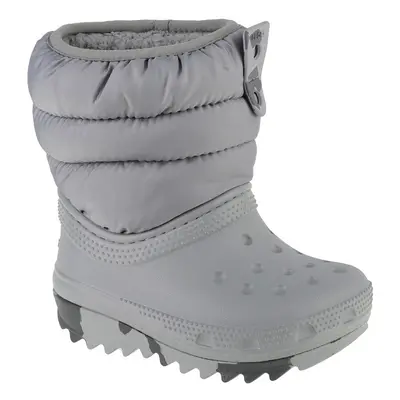 Crocs Classic Neo Puff Boot Toddler Hótaposók Szürke