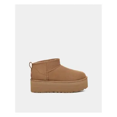 UGG 1135092 CLASSIC ULTRA MINI PLATFORM Csizmák Barna