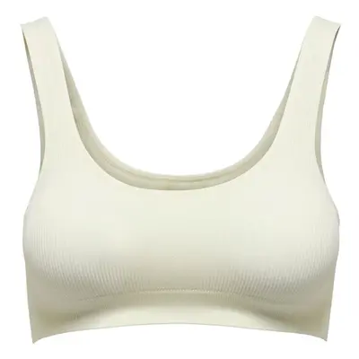 Only ONLVICKYRIB SEAMLESS BRA Kicsinyitők Fehér