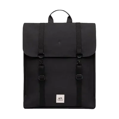 Lefrik Handy Backpack - Black Hátitáskák Fekete