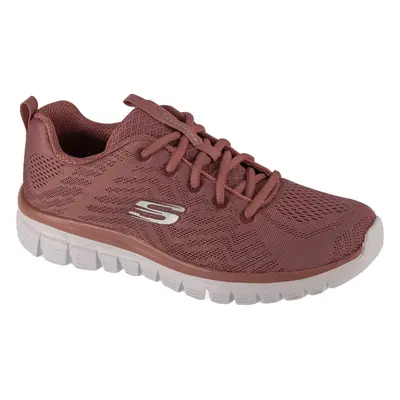 Skechers Graceful - Get Connected Rövid szárú edzőcipők Rózsaszín