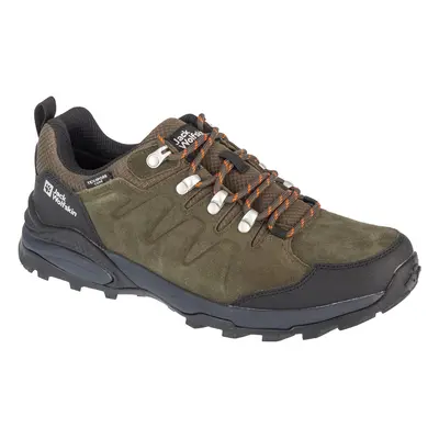 Jack Wolfskin Refugio Texapore Low M Túracipők Zöld