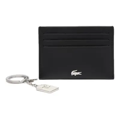 Lacoste Card Holder and Key Chain - Noir Pénztárcák Fekete