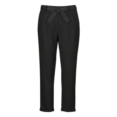 Only ONLRITA LOOSE CHECK LYREX BELT PANT TLR Chino nadrágok / Carrot nadrágok Fekete