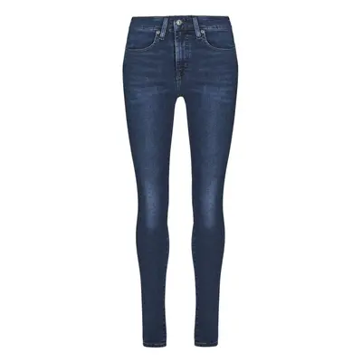 Levis 721 HIGH RISE SKINNY Skinny farmerek Tengerész