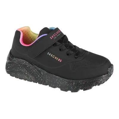 Skechers Uno Lite Rainbow Specks Rövid szárú edzőcipők Fekete