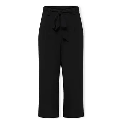 Only Noos Winner Palazzo Trousers - Black Nadrágok Fekete