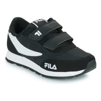 Fila ORBIT REVOLUTION velcro kids Rövid szárú edzőcipők Fekete