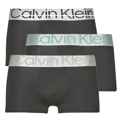 Calvin Klein Jeans LOW RISE TRUNK X3 Boxerek Fekete