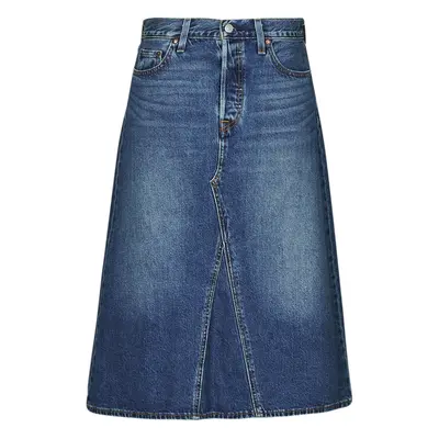 Levis HR A LINE DECON SKIRT Szoknyák Kék