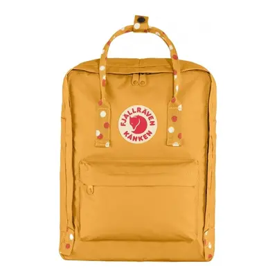 Fjallraven FJÄLLRÄVEN Kanken Backpack - Ochre-Confetti Pattern Hátitáskák Citromsárga