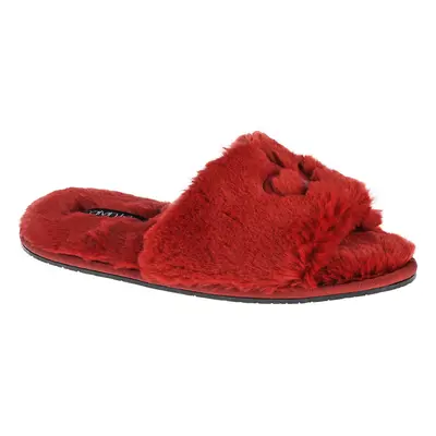 Calvin Klein Jeans Slipper Sandal Fur Mamuszok Bordó