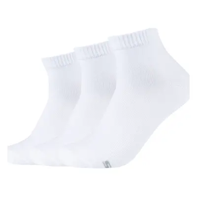 Skechers 3PPK Basic Quarter Socks Zoknik Fehér