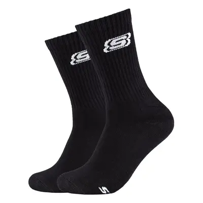 Skechers 2pk Tennis Cushioned Socks Sport zoknik Fekete