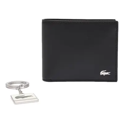 Lacoste Wallet and Key Chain - Noir Pénztárcák Fekete