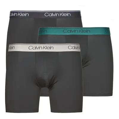 Calvin Klein Jeans BOXER BRIEF X3 Boxerek Fekete